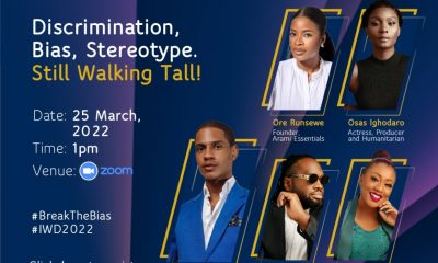 FIRSTBANK HOLDS A ROUND TABLE AS COBHAMS ASUQUO, OSAS IGHODARO, DENOLA GREY, ORE RUNSEWE AND FOLUSO GBADAMOSI SHARE THEIR EXPERIENCES…