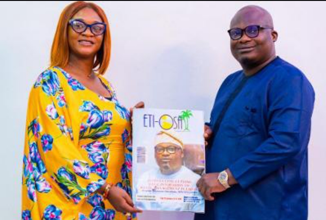 LAWMA Boss Ibrahim Odumboni covers Eti-Osa Magazine Special Edition