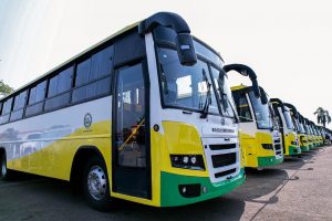 Mass Transit: Abiodun unveils Wifi enabled buses, says water taxies coming