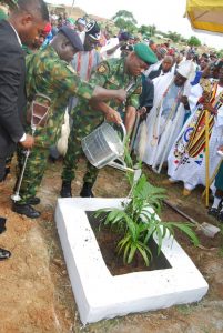 GENERAL BURATAI (RTD) COMMISSIONS PROJECTS A AT COMMAND SCIENCE SECONDARY SCHOOL, ATTENDS FIRDA’U PRAYERS FOR MAMA ADUNOLA ADUKE IN SAKI, OYO STATE