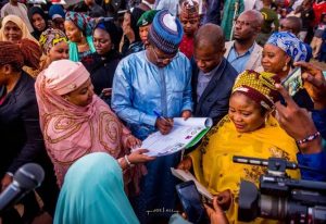 Zamfara 2023: Thousands Of Maradun Residents Welcome Gov. Matawalle