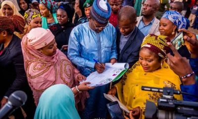 Zamfara 2023: Thousands Of Maradun Residents Welcome Gov. Matawalle