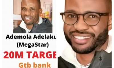 LET'S HEAL THE WORLD TOGETHER AS WE SAVE ADEMOLA ADELAKUN (MEGASTAR)