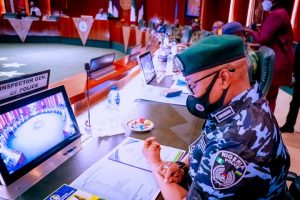 President Buhari Presides Over National Security Meeting (PHOTOS)