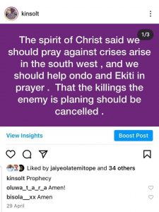 Owo Massacre: Prophet Kingsley Who predicted it Cry Out In pains