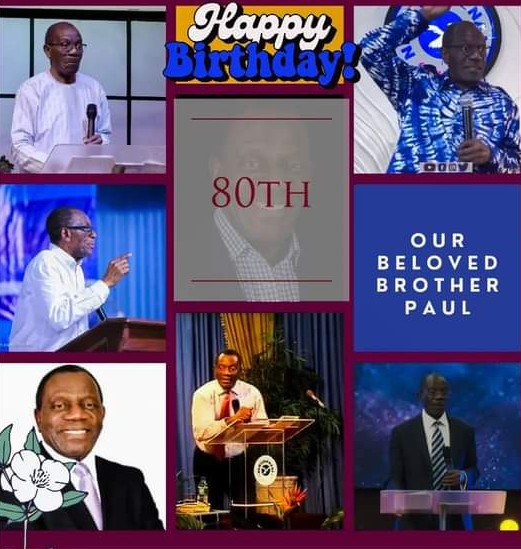 My Special Cheers To A Man Of Honor, As Rev. Paul Jinadu, G.O New Covenant Church Worldwide Glows @ 80