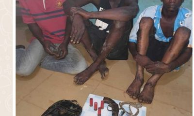 Ex-convict,two other member of robbery gang arrested in Ogun state