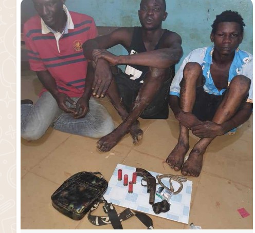 Ex-convict,two other member of robbery gang arrested in Ogun state