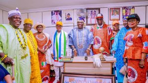 Osun Guber: 'You've paid your dues, you shall be returned', Aragbiji, Olona of Ada, others assure Oyetola