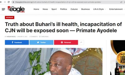 Primate Ayodele’s Prophecy On CJN Tanko Muhammad’s Incapacity Comes To Pass