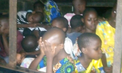 See Faces Of Children Rescued From Ondo Church Underground Cell
