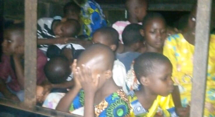 See Faces Of Children Rescued From Ondo Church Underground Cell