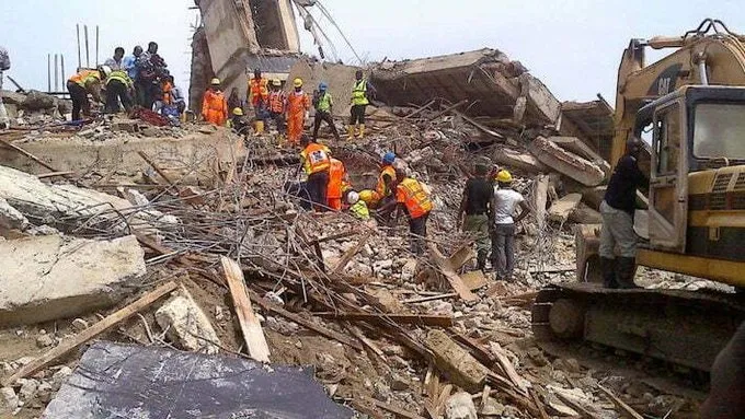 Three-Storey RCCG Building Collapses in Lagos