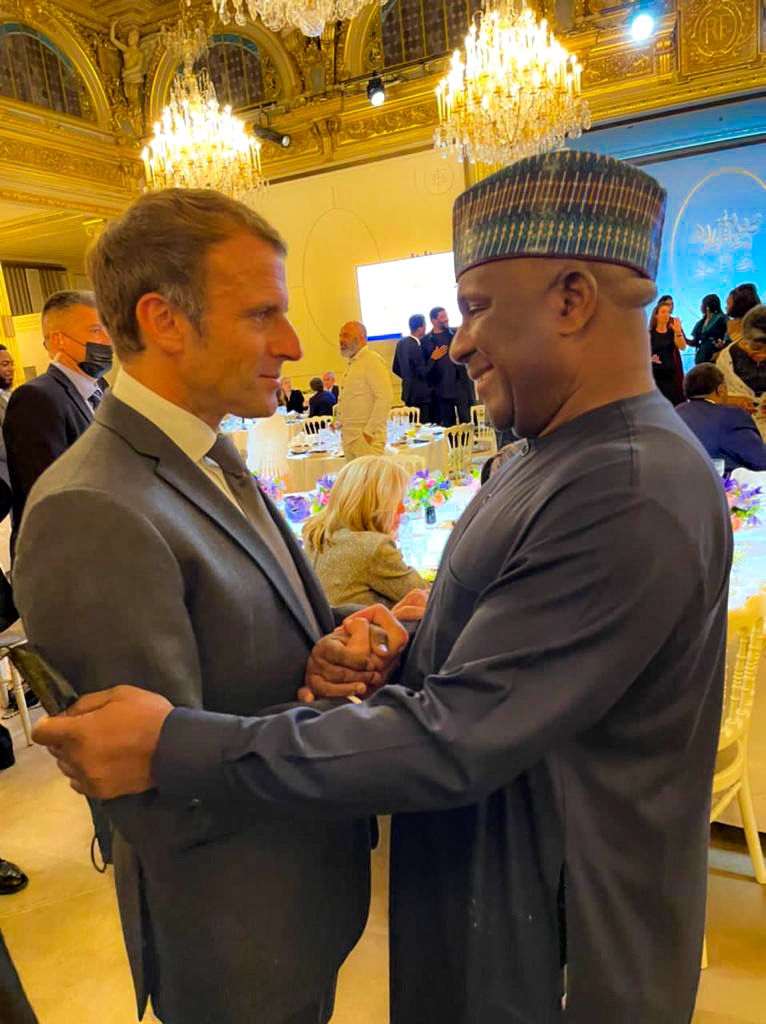 BUA’s ADBUL SAMAD RABIU REAPPOINTED AS PRESIDENT, FRANCE NIGERIA BUSINESS COUNCIL BY FRENCH PRESIDENT, EMMANUEL MACRON