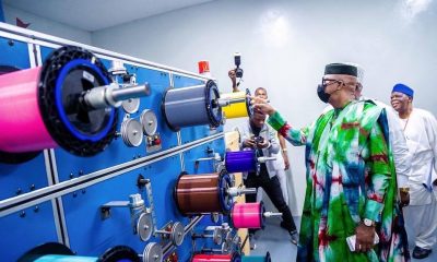 Digital Economy: Abiodun commissions sub-Sahara Africa's first fibre optic cable factory in Ogun