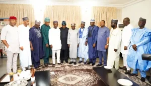 Tinubu meet APC Speakers in Abuja; Explains Why He Picked Shettima