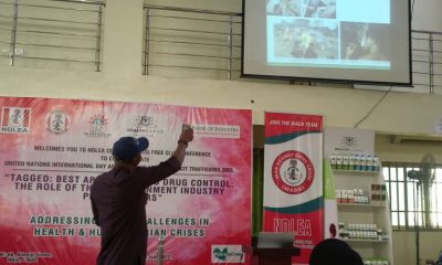 NDLEA appeals to entertainment industries to stop promoting drug abuse contents in presentation