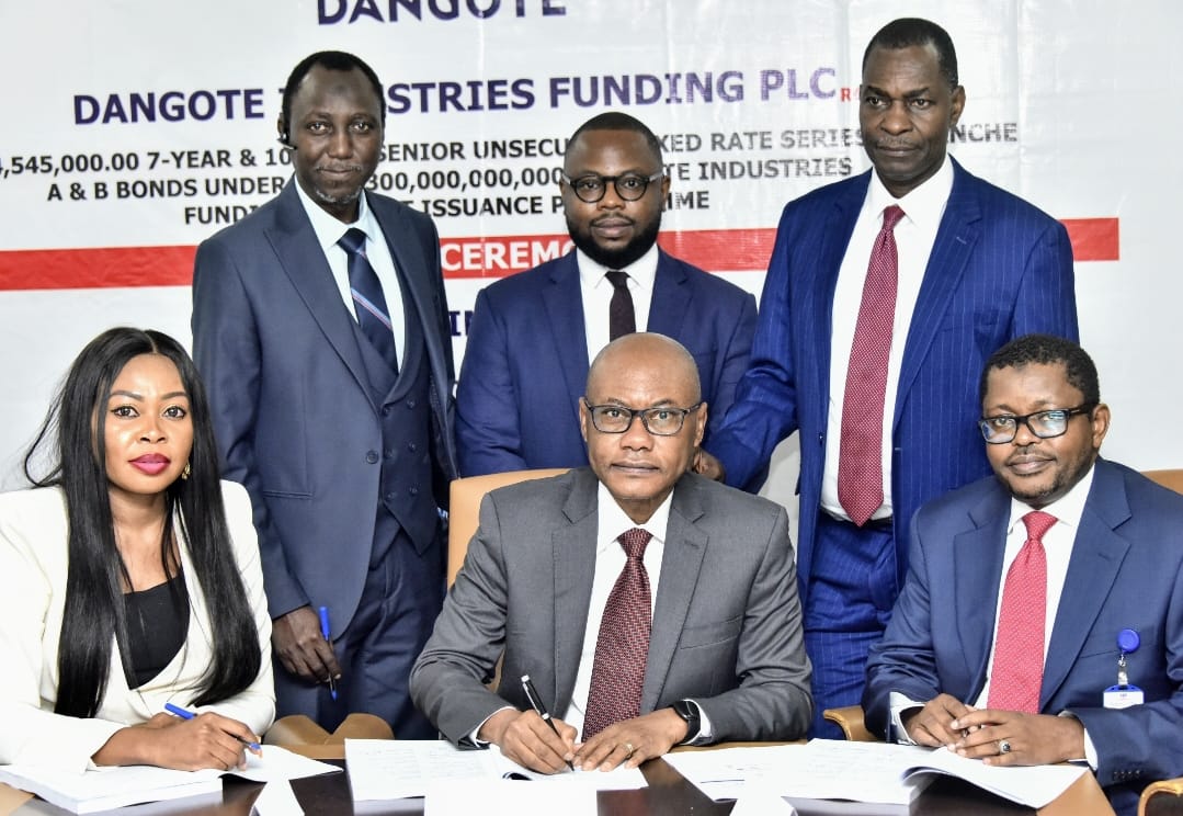 DANGOTE INDUSTRIES COMPLETES ISSUANCE OF ₦187.6BN SERIES 1 FIXED RATE SENIOR UNSECURED BOND, MARKING NIGERIA’S LARGEST CORPORATE BOND ISSUANCE