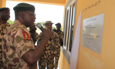 COAS VISITS OPERATION HADIN KAI... CONDUCTS ASSESSMENT, COMMISSIONS SERIES OF PROJECTS