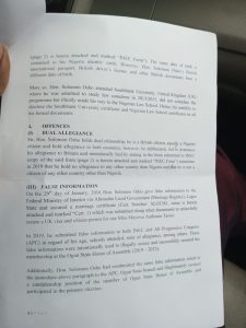 IDENTIFICATION MIRAGE: REMO NORTH YOUTHS DEMAND AUTHENTIC IDENTITY OF HON. SOLOMON OSHO