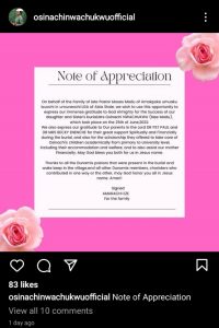 Osinachi’s Twin Sister Reveals Pastor Enenche’s Stance On Late Singer’s Kids Education, Welfare