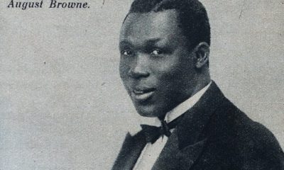 Nigerians celebrate the heroics of August Agboola Brown against Adolf Hilter's Invasion