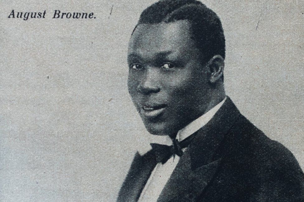 Nigerians celebrate the heroics of August Agboola Brown against Adolf Hilter's Invasion