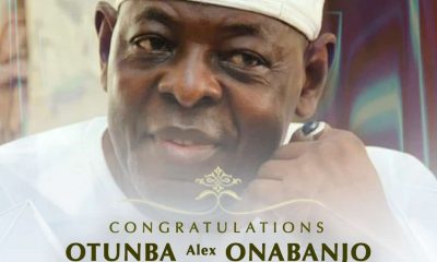 AS YOU BECOME THE NEW ASIWAJU OF AGO-IWOYE: ACCEPT MY HEARTY FELICITATIONS — Reps Deputy Minority Whips, Adekoya To Alex Onabanjo