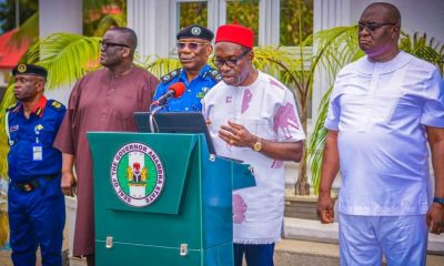 PRESIDENT TINUBU CONDOLES WITH GOVERNOR SOLUDO