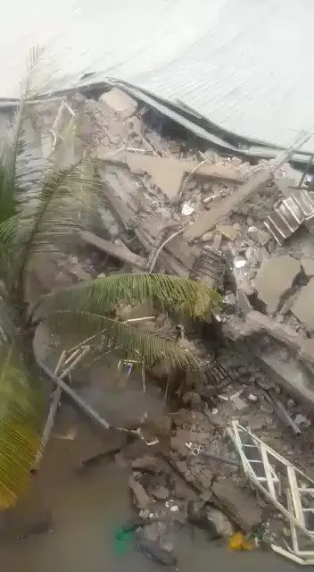 Breaking! Many Feared Dead As 3-Storey Church Building Collapses In Anambra