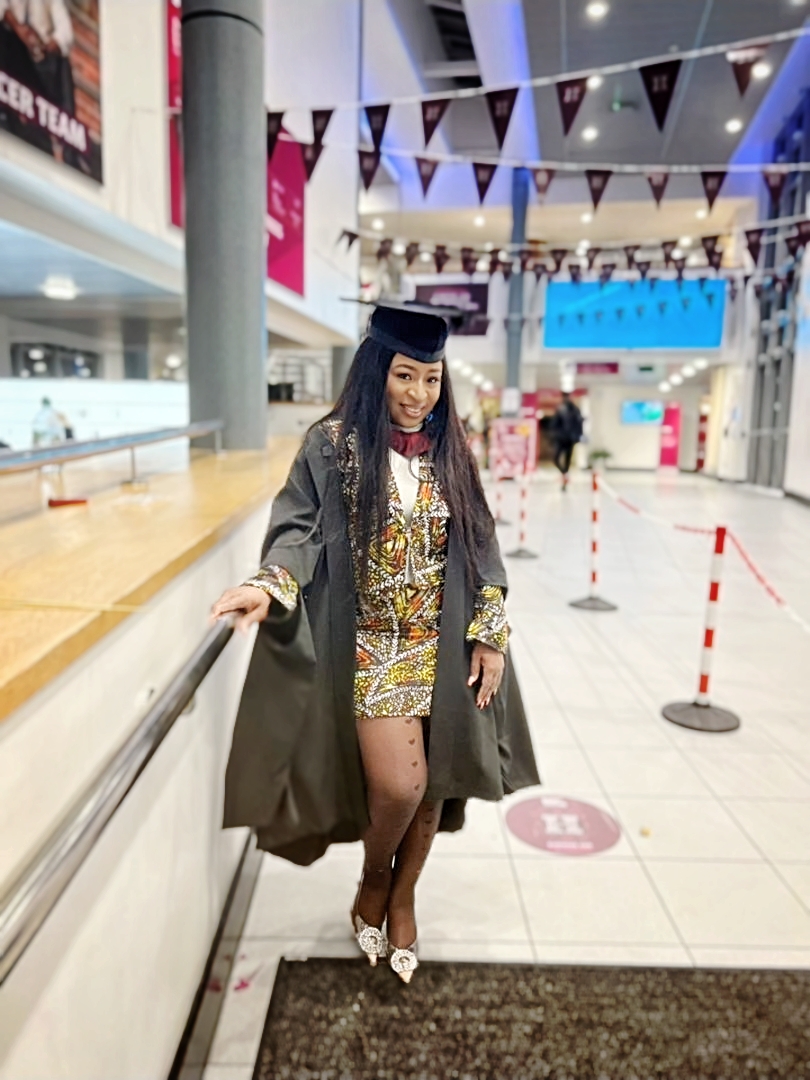 Bukola Akin-Akindoju Graduates from Sheffield UK