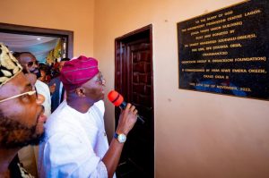 How Businessman, Dr Ernest Azudialu Obiejesi's Donation of Ultra-modern Building Brought Peace and Unity To Okija