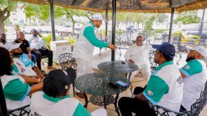 Photos: Moment Nollywood Actors Declared Support For Tinubu, Met Obasa