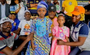 Breaking: Photos As Thousands Of Youth Mobilise For Tinubu, Obasa