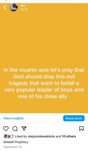 How Prophet Kingsley gave prophetic warning On late Lagos Lawmaker, Organises 3 Day Open Revival for November 