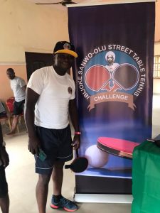 IBIJOKE SANWOOLU TABLE TENNIS FINAL TO HOLD DECEMBER 3