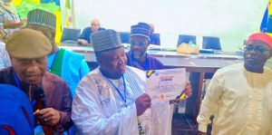 Adron Homes GMD, Aare Adetola Emmanuelking Congratulates Alhaji Ibrahim Olaniyan On Emergence As Newly Elected PCRC National Chairman