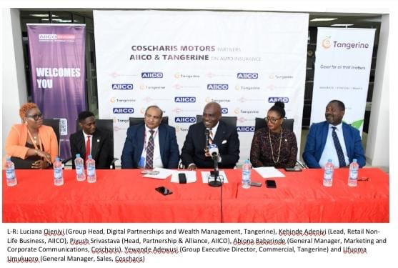 Coscharis Motors’ Customers to Access Premium Insurance Coverage from AIICO