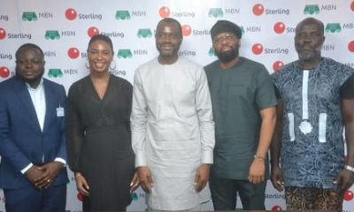Photo caption: L-R: Oluwatobi Ajayi, Chairman, Nord Automobiles Limited; Ifedayo Agoro, Chief Executive Officer, Dang Lifestyle; Abubakar Suleiman,Managing Director and Chief Executive Officer, Sterling Bank Plc; Ibidapo Martins, Chief Marketing Officer, Sterling Bank Plc and Ehis Ero, Chief Executive Officer, Ero Crafted at the unveiling of Made by Nigerians press conference in Lagos recently