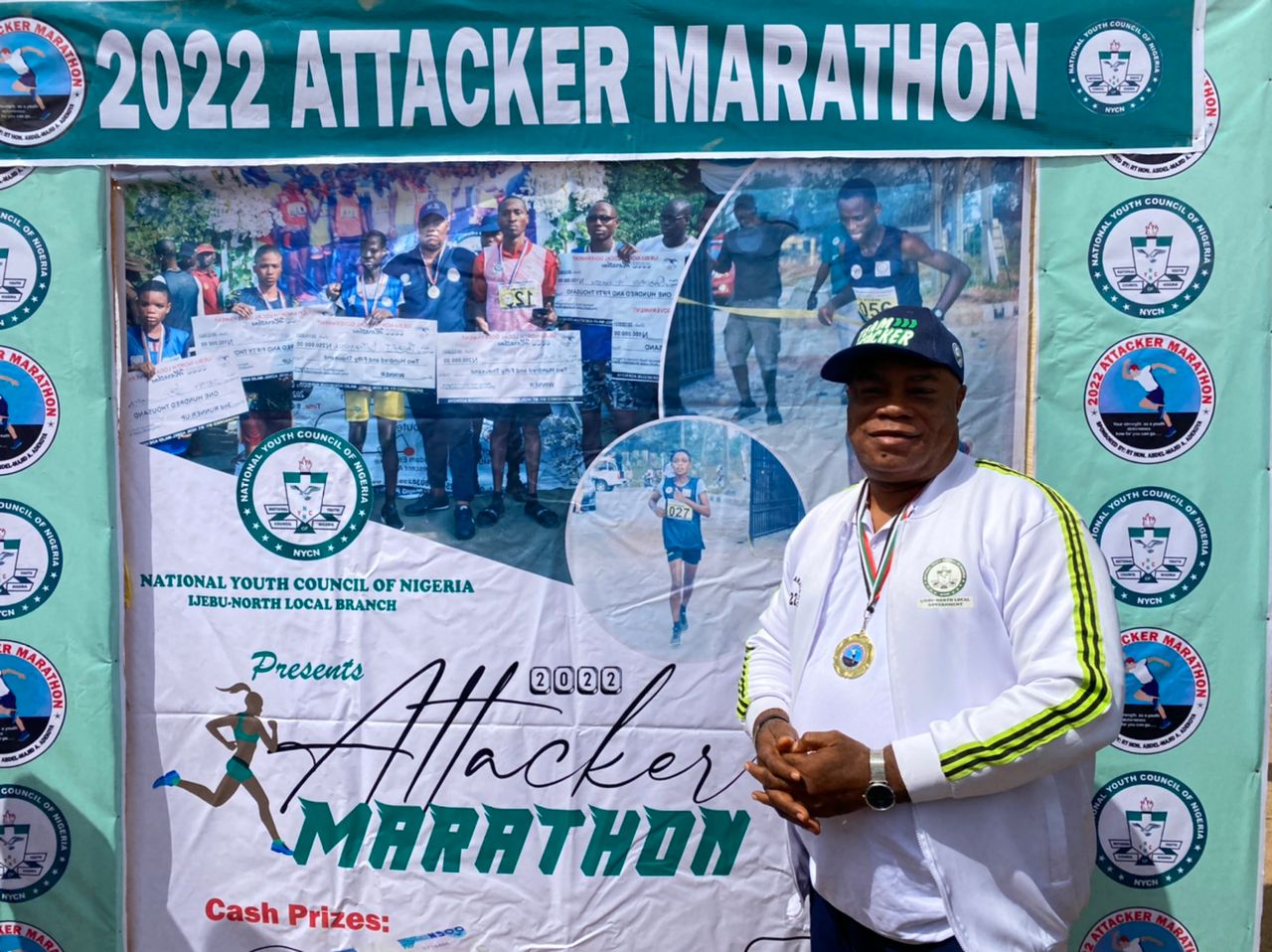 Third Edition of Attacker Marathon: Adekoya doles out cash rewards to participants