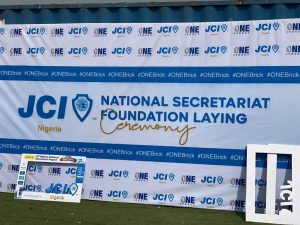 JCI Nigeria holds Foundation-stone Laying Ceremony for National Secretariat
