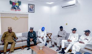 Tinubu: Abdulmalik, Olonisakin, Buratai, Others Visit Lagos, Meets Lagos Speaker (photos)