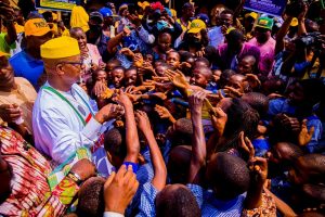Abiodun inaugurates 18km Ala-Idowa-Ibefun Road, takes campaign to Odogbolu LG