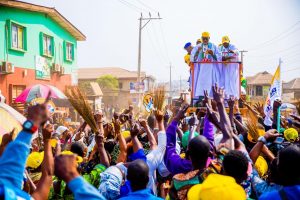 2023: Abiodun takes second term campaign to Odeda LG, commissions 5.6Km Somorin-Kemta road