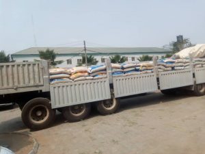 N516 Million worth Cannabis Truck laden seized by StrikeForce Team, zone "A"In Lagos