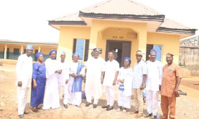 Ogbogbo Old Students Association Donates Health Bay To Alma Mater