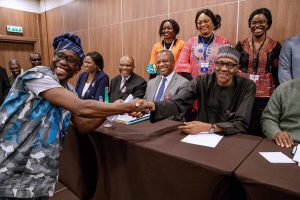 Ogun presidential rally: Ayoola welcomes Buhari, Tinubu, assures of a landslide victory for APC