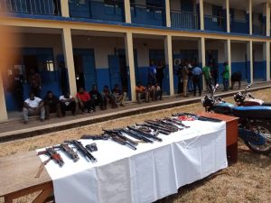 Edo CP Dankwara parade armed robbery suspects, kidnapping, cultists and more in Edo