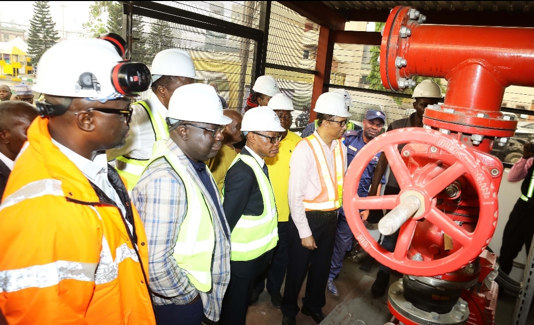 Dangote commissions Fire Hydrant System in Apapa Port office