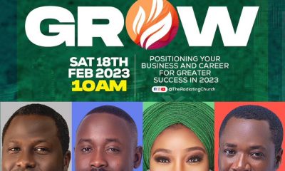 THE RADIATING CHURCH HOLDS ITS 2023 ANNUAL BUSINESS OUTLOOK The Radiating church has announced its annual business outlook which is scheduled to hold on Saturday 18th February, 2023 at 10am. This year conference is billed to hold at the Park inn by Radisson blue, Kuto at Abeokuta, Nigeria and it is themed ‘GROW’ The annual business outlook aims at developing the effectiveness of career attendees as well as sharing blue ocean strategies for young business owners. According to the statement issued by the Cosmopolitan Pastor of the church who is also the host of the business conference, this year conference promises to have an array of speakers like Dr. Emmanuel Tafa, Barr. kayode Akinsola, a business lawyer, Dr. Angel Adelaja, a senior special assistant to the governor on agriculture among other speakers which are drawn from various sectors of the economy.